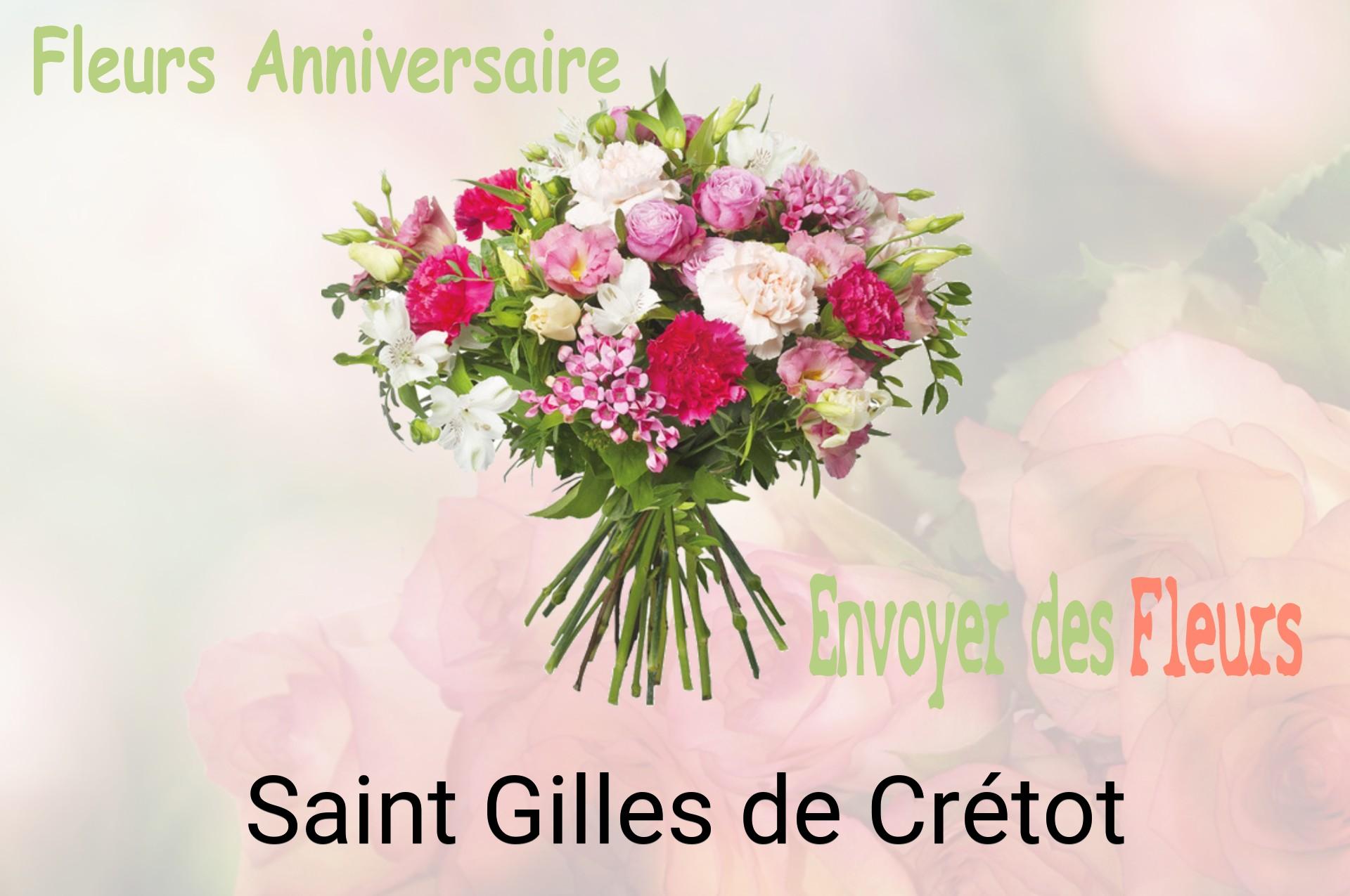 Bouquet de fleurs d’anniversaire livré à Saint-Gilles-de-Crétot